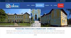 Desktop Screenshot of jsokna.cz